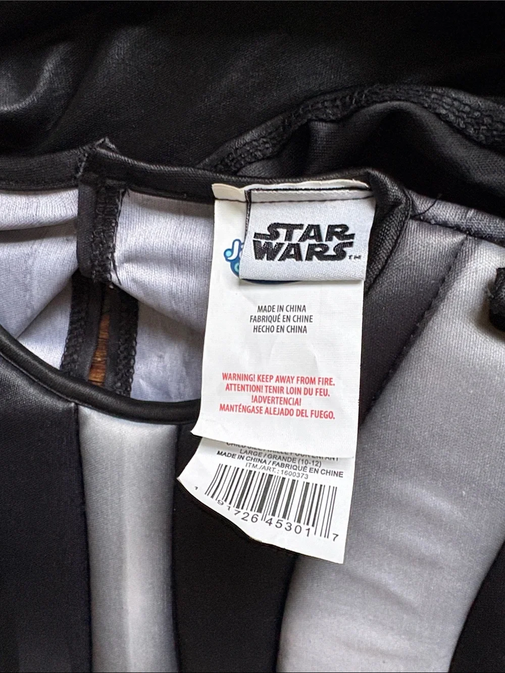 Star Wars Kids Darth Vader Costume